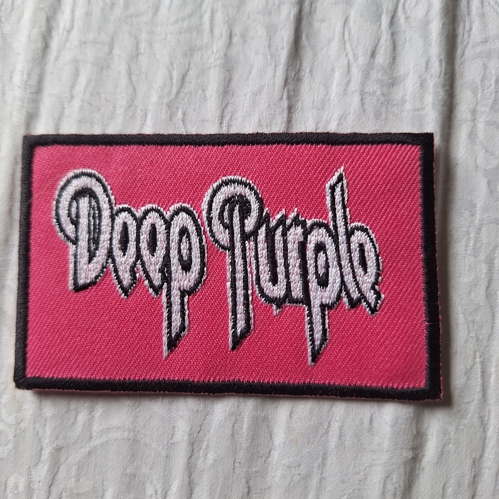 Embroidered patch Deep Purple